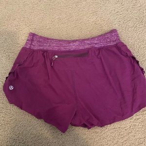 lululemon tank and short set